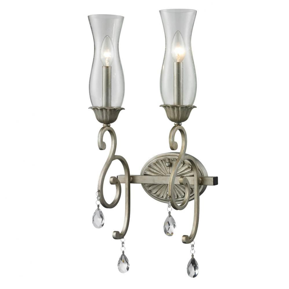 Z-Lite Lighting SILVER 720-2S-AS Sconce - Silver