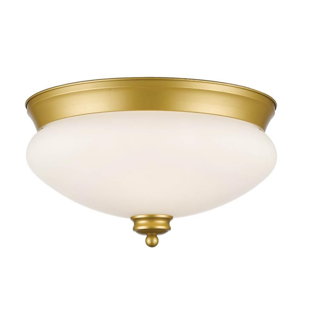 Z-Lite Lighting GOLD TONES 721F2-SG Flush Mount - Gold