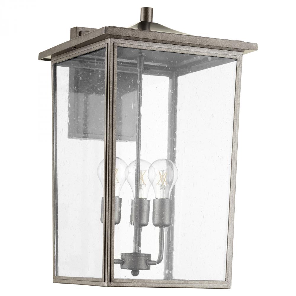 Quorum Lighting RIVERSIDE 722-13-37 Exterior Transitional - Weathered Zinc