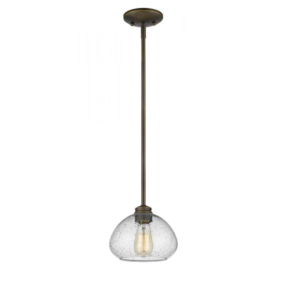 1 Light Pendant-Clear Seedy