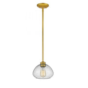 1 Light Pendant-Clear Seedy