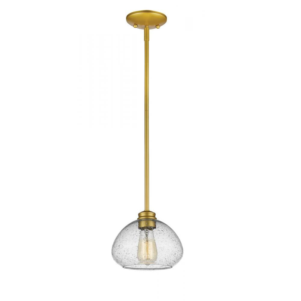 1 Light Pendant-Clear Seedy