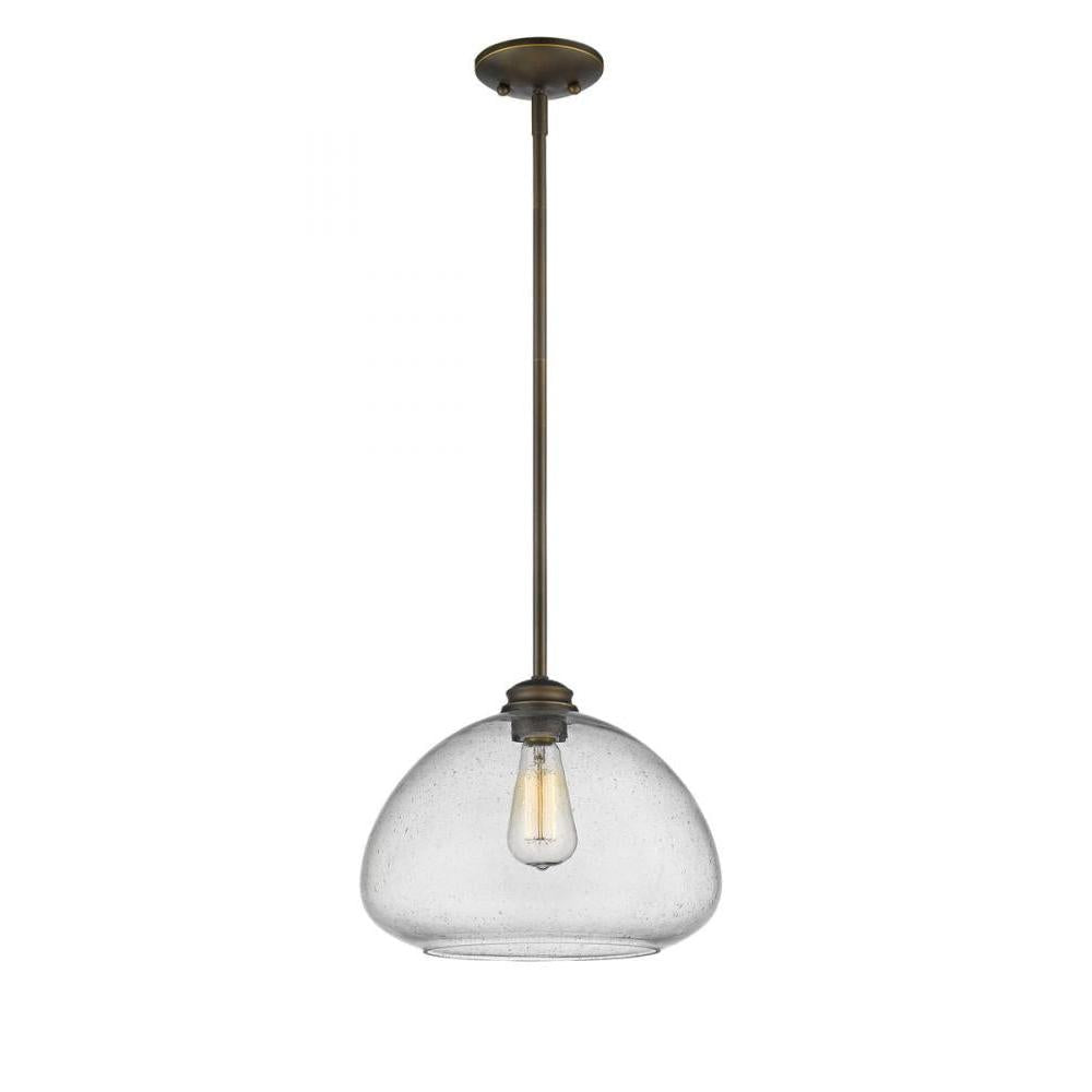 1 Light Pendant-Clear Seedy