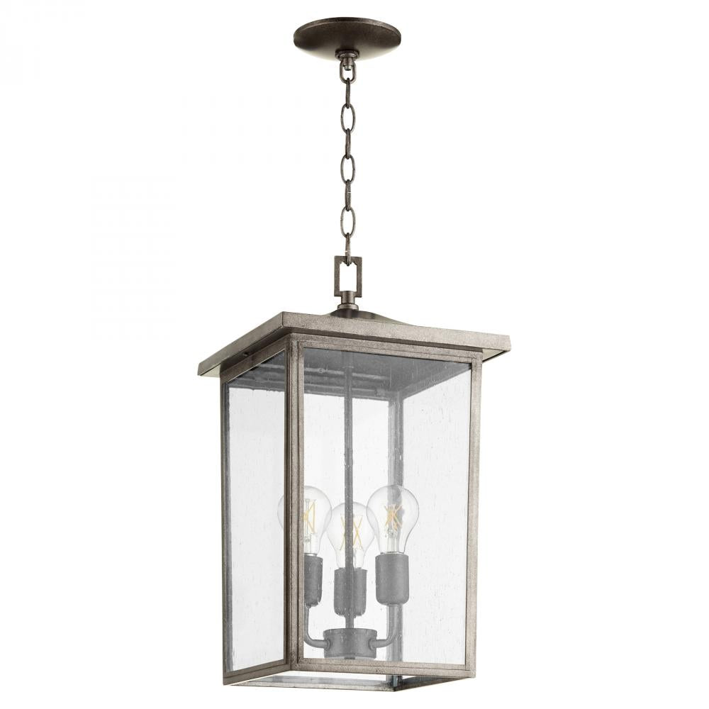 Quorum Lighting RIVERSIDE 723-11-37 Pendant Transitional - Weathered Zinc