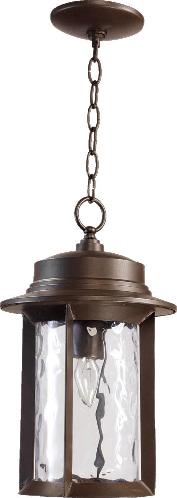 Quorum Lighting CHARTER 7247-9-86 Pendant Traditional - Oiled Bronze