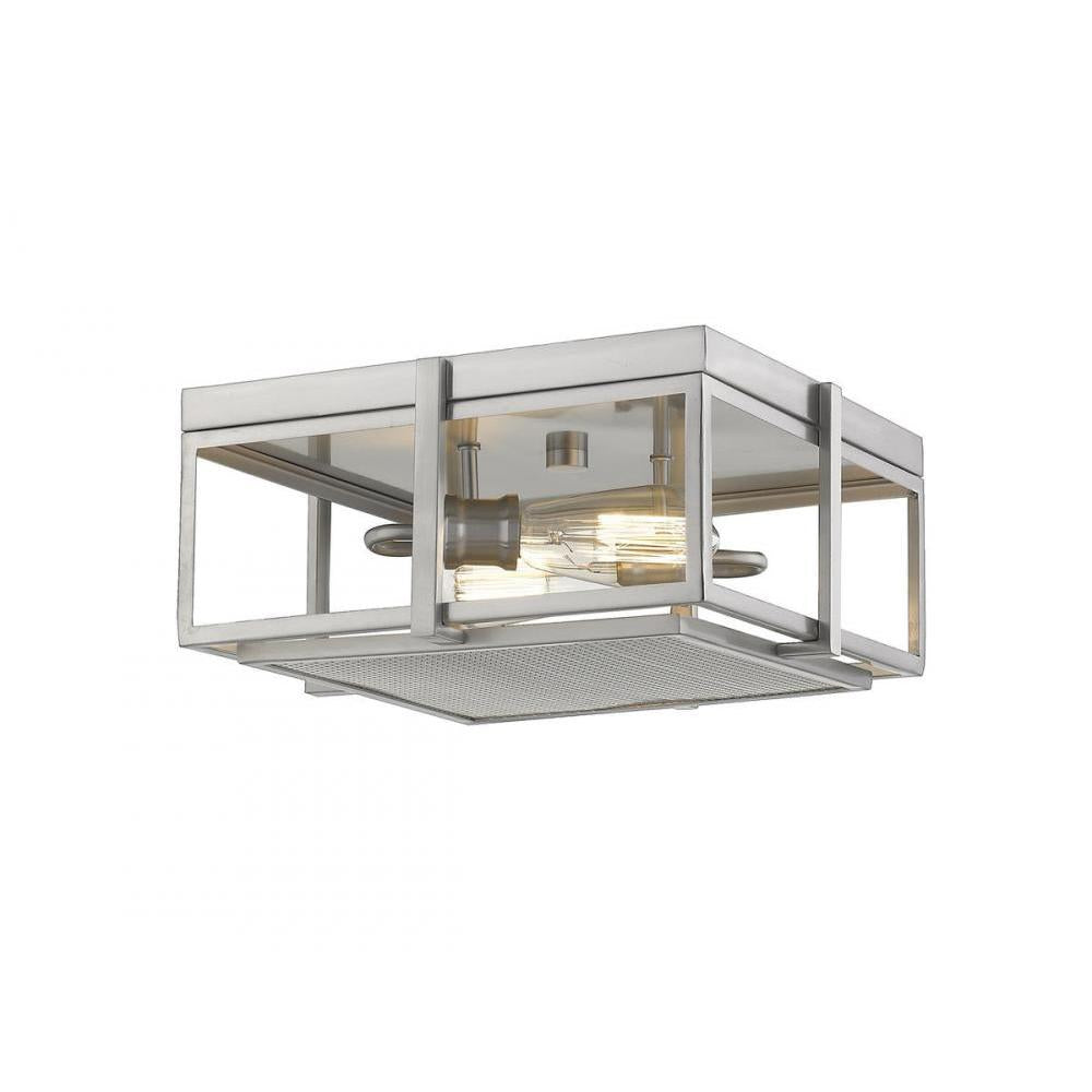 2 Light Flush Mount Light