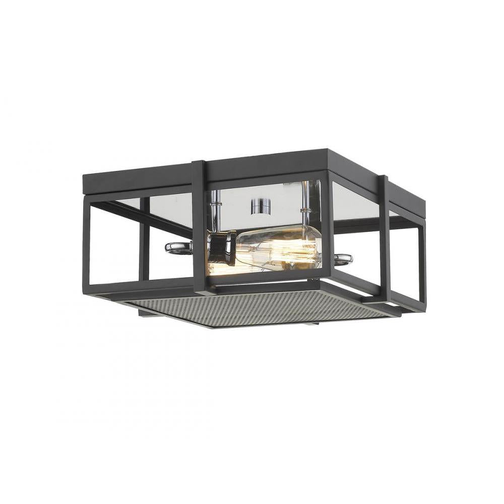 2 Light Flush Mount Light