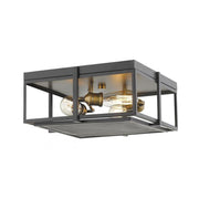 3 Light Flush Mount Light