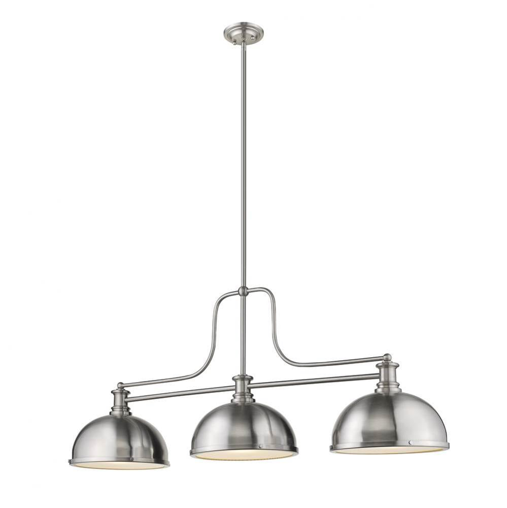 Z-Lite Lighting NICKEL TONES 725-3BN-D12BN Chandelier - Nickel