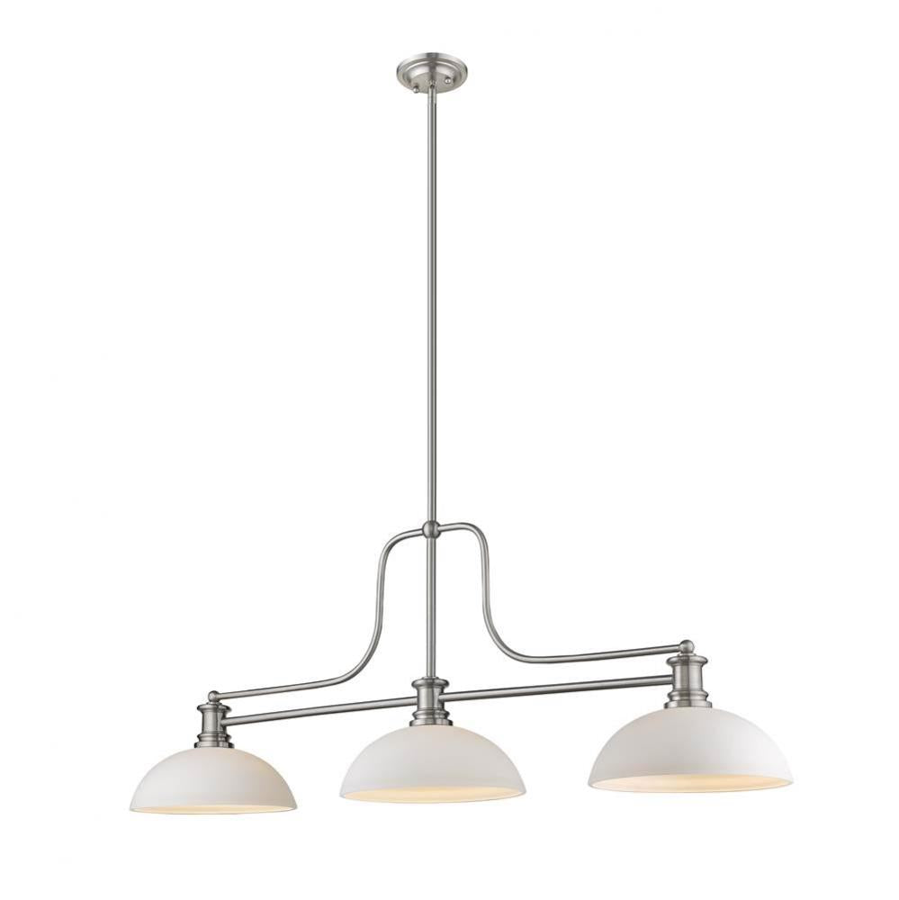 Z-Lite Lighting NICKEL TONES 725-3BN-DMO14 Chandelier - Nickel