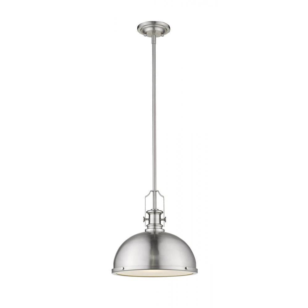 1 Light Pendant-Brushed Nckel