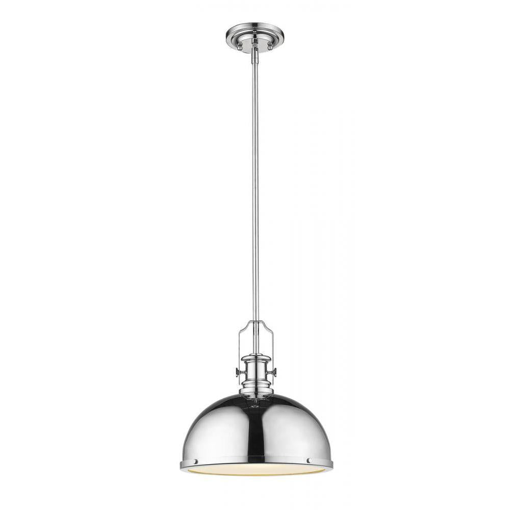 1 Light Pendant-Chrome