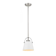 1 Light Pendant-Matte White