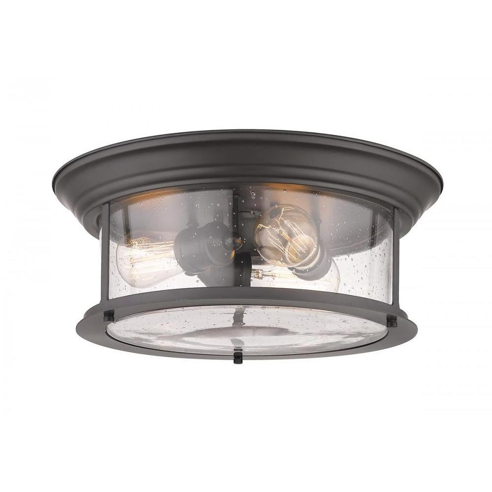 Z-Lite Lighting BROWN 727F16-BRZ Flush Mount - Bronze
