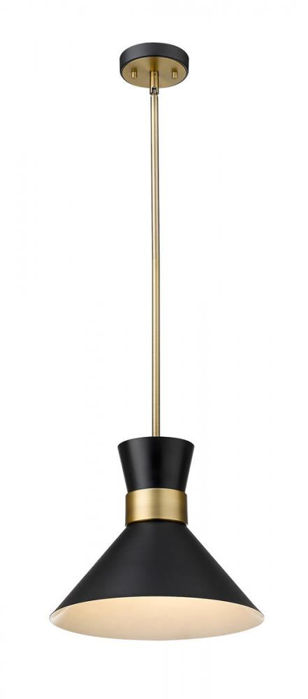 Z-Lite Lighting 728P13-MB-HBR Pendant Modern - Brass