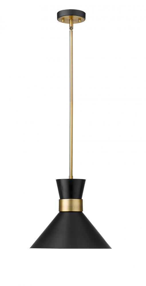 Z-Lite Lighting 728P13-MB-HBR Pendant Modern - Brass