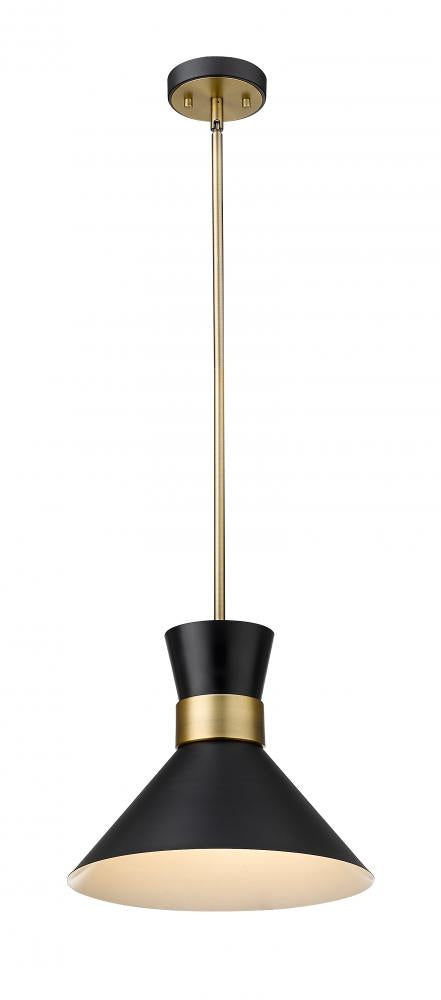 Z-Lite Lighting 728P13-MB-HBR Pendant Modern - Brass