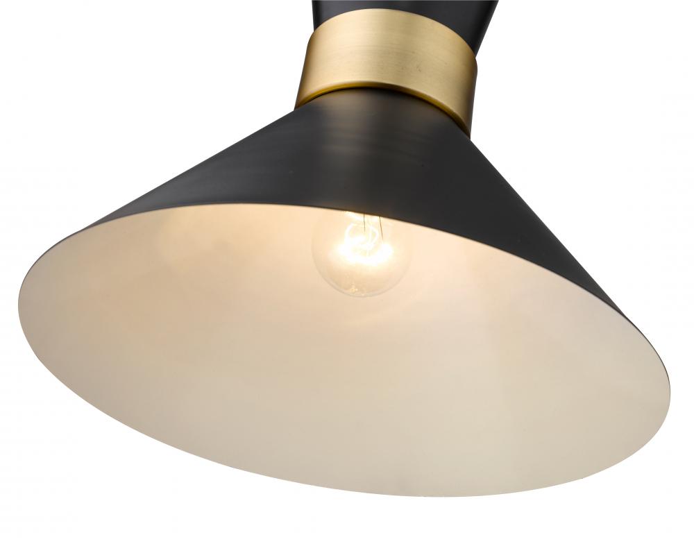 Z-Lite Lighting 728P13-MB-HBR Pendant Modern - Brass