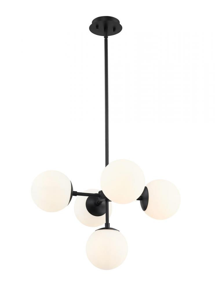 Z-Lite Lighting 730-5MB Pendant Contemporary - Black