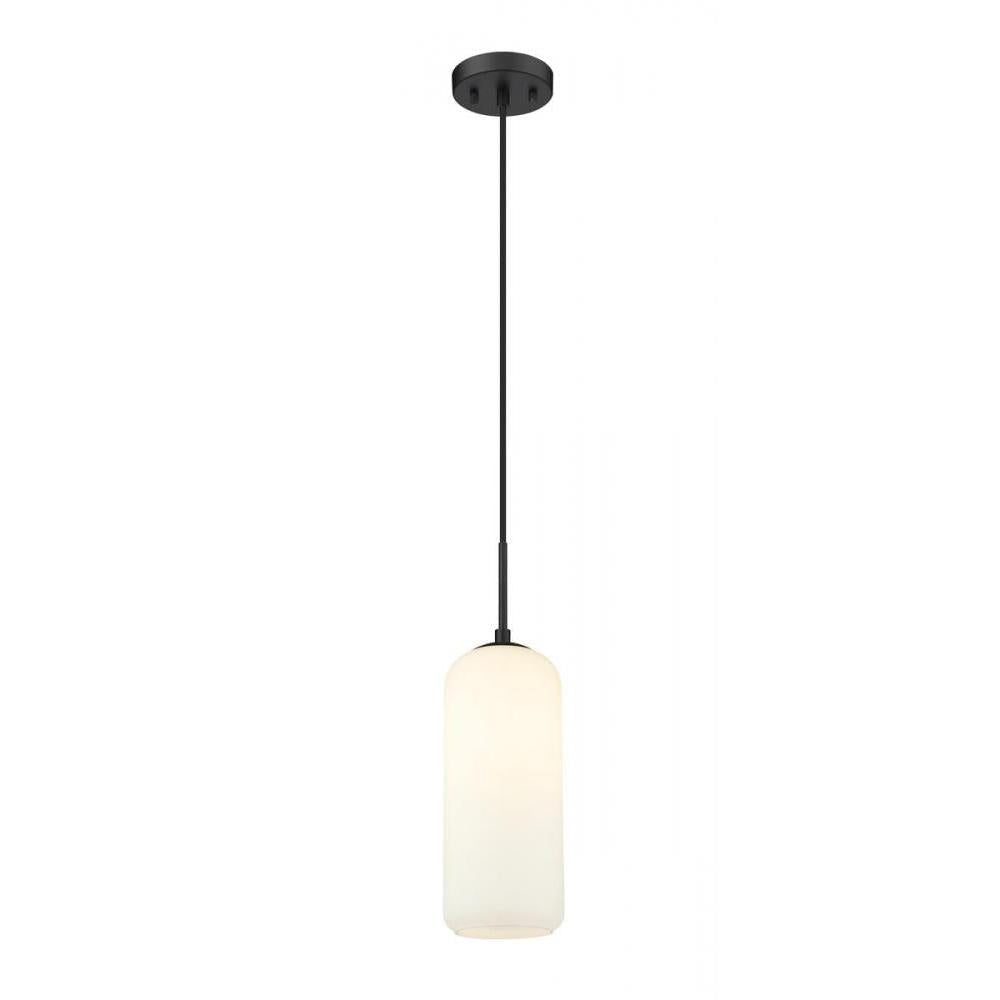 1 Light Pendant-Matte Opal