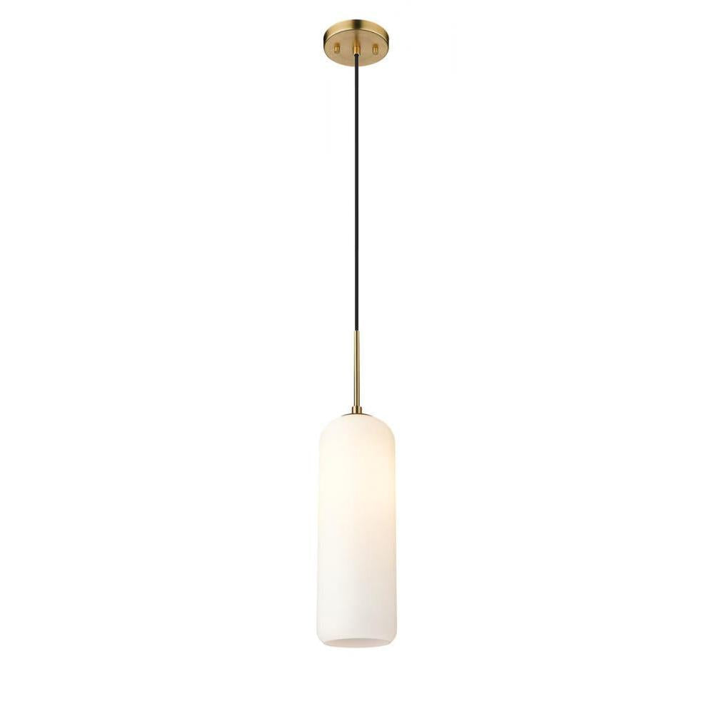 1 Light Pendant-Matte Opal