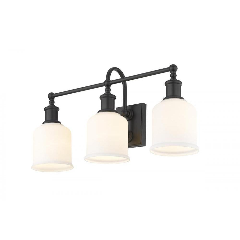 3 Light Vanity-Matte Opal