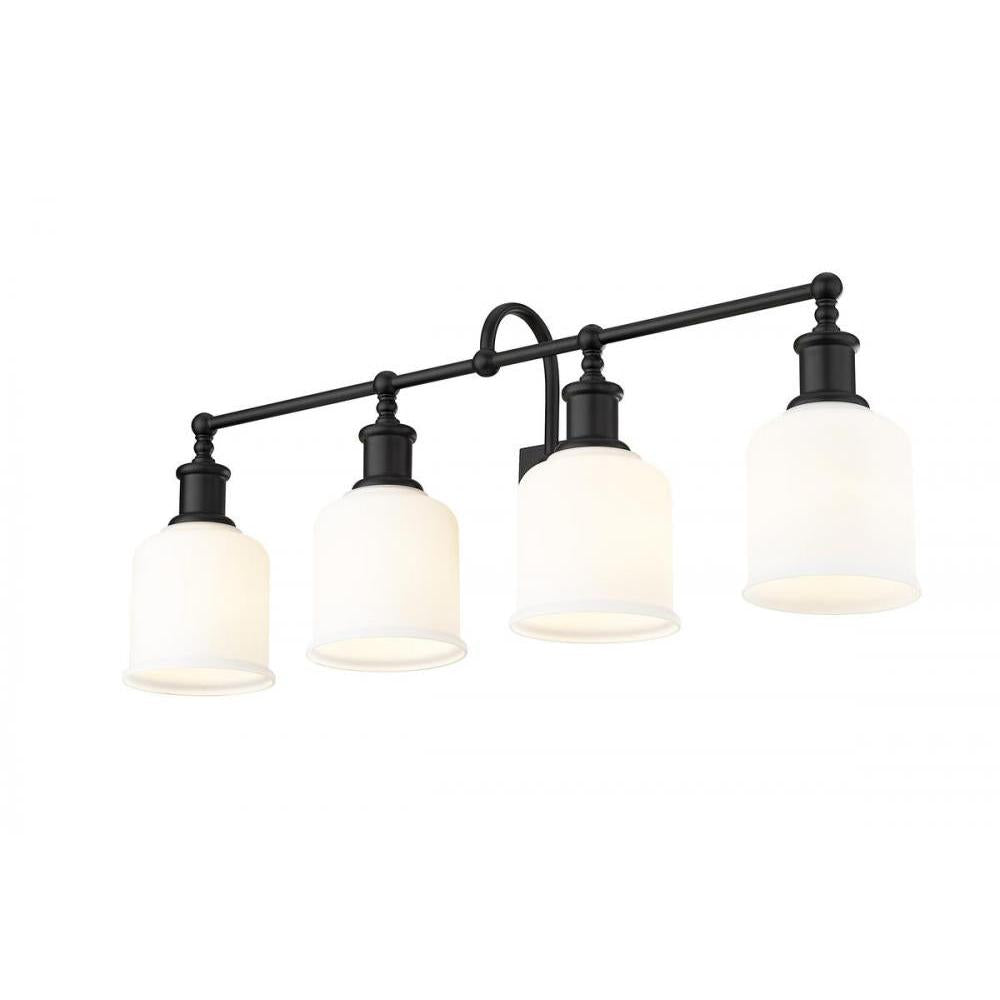 4 Light Vanity-Matte Opal