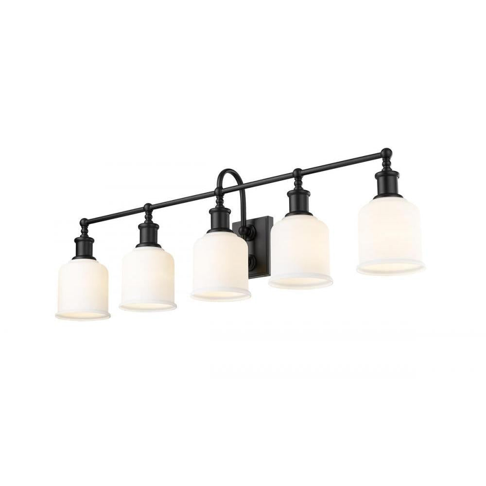 5 Light Vanity-Matte Opal
