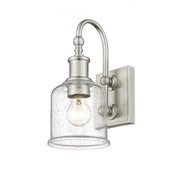 1 Light Wall Sconce-Clear Seedy
