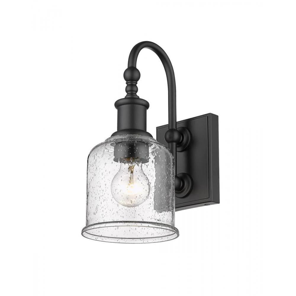 1 Light Wall Sconce-Clear Seedy