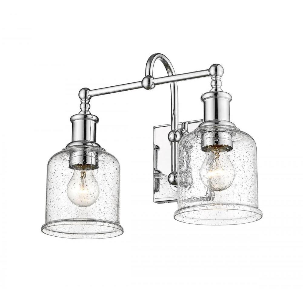 2 Light Vanity-Clear Seedy