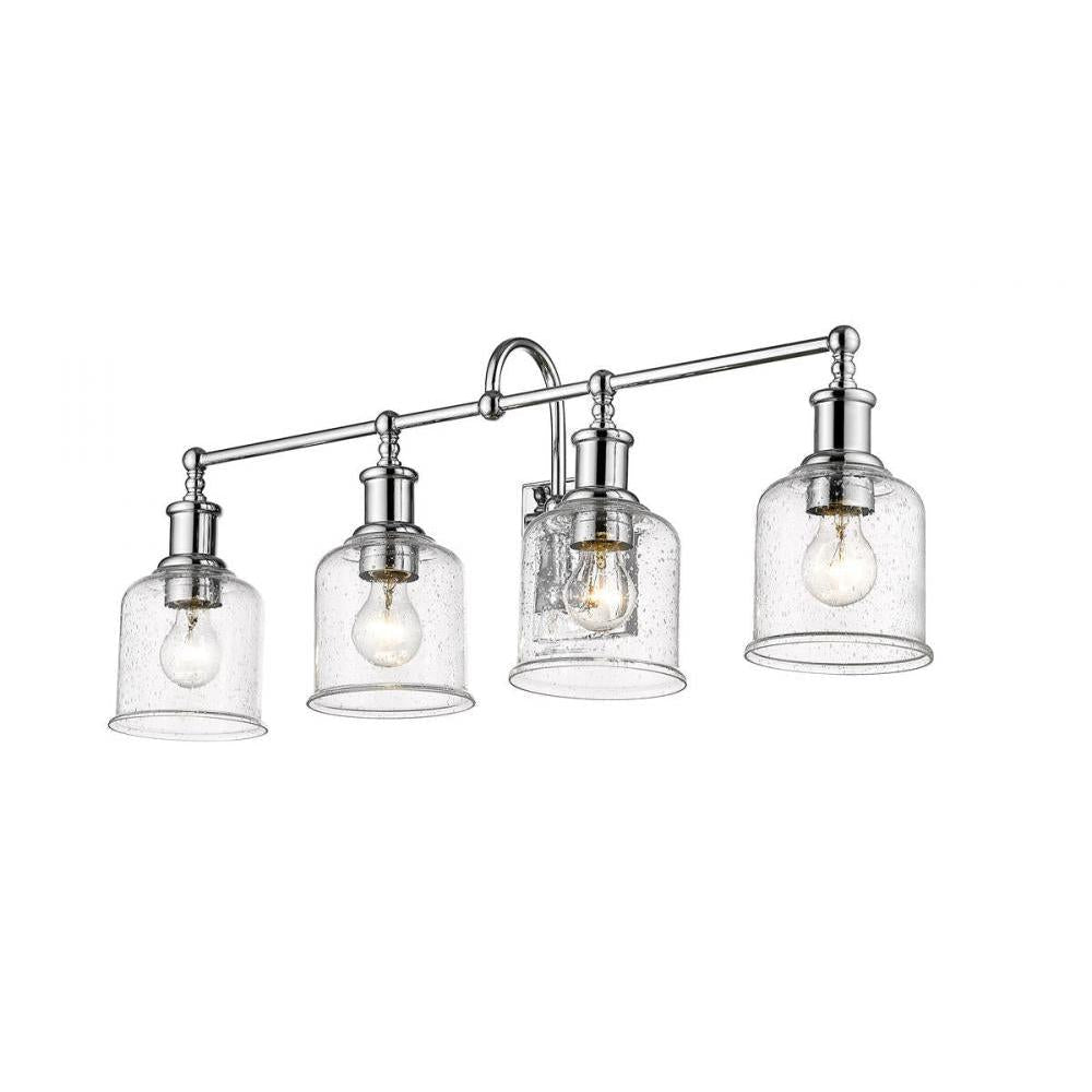 4 Light Vanity-Clear Seedy