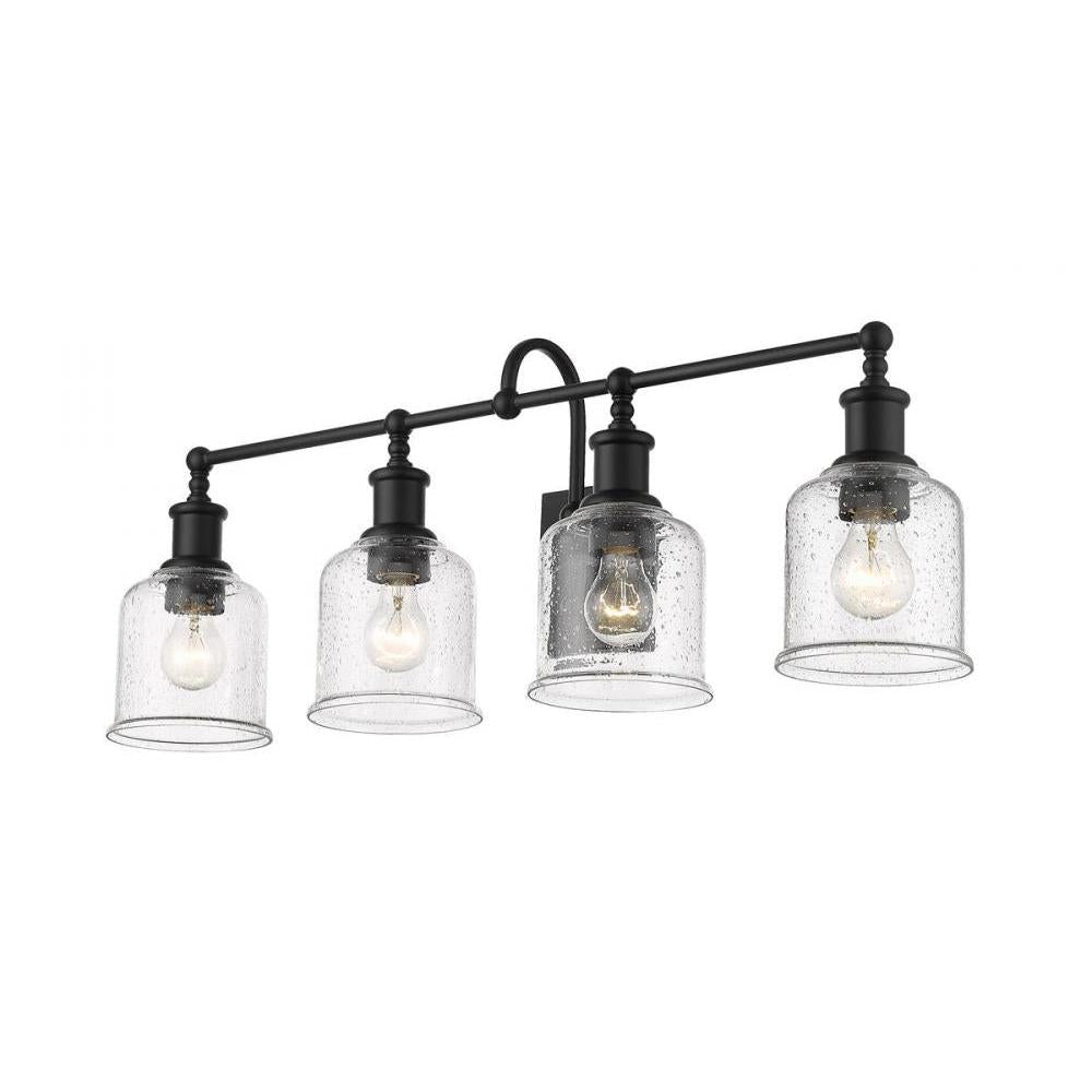 4 Light Vanity-Clear Seedy
