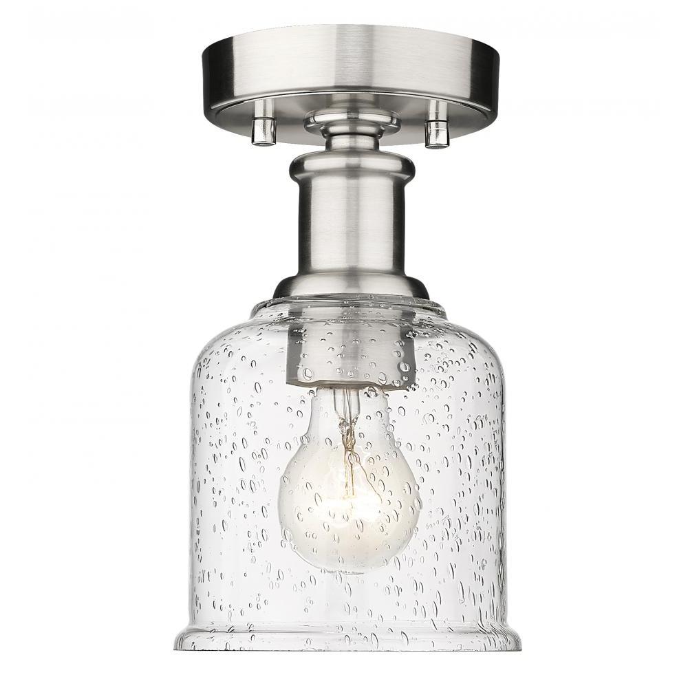 1 Light Flush Mount Light-Clear Seedy