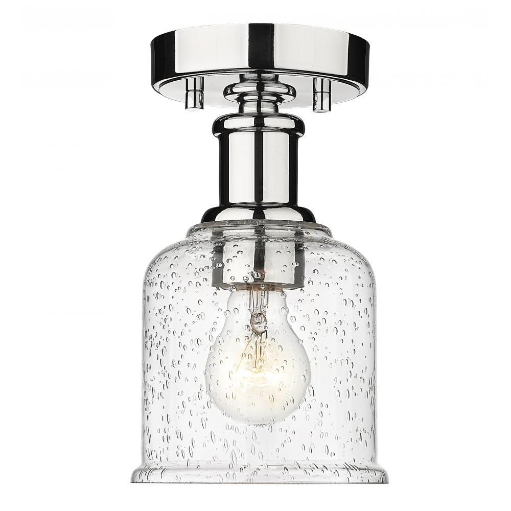 1 Light Flush Mount Light-Clear Seedy