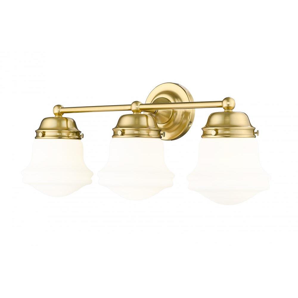 3 Light Vanity-Matte Opal