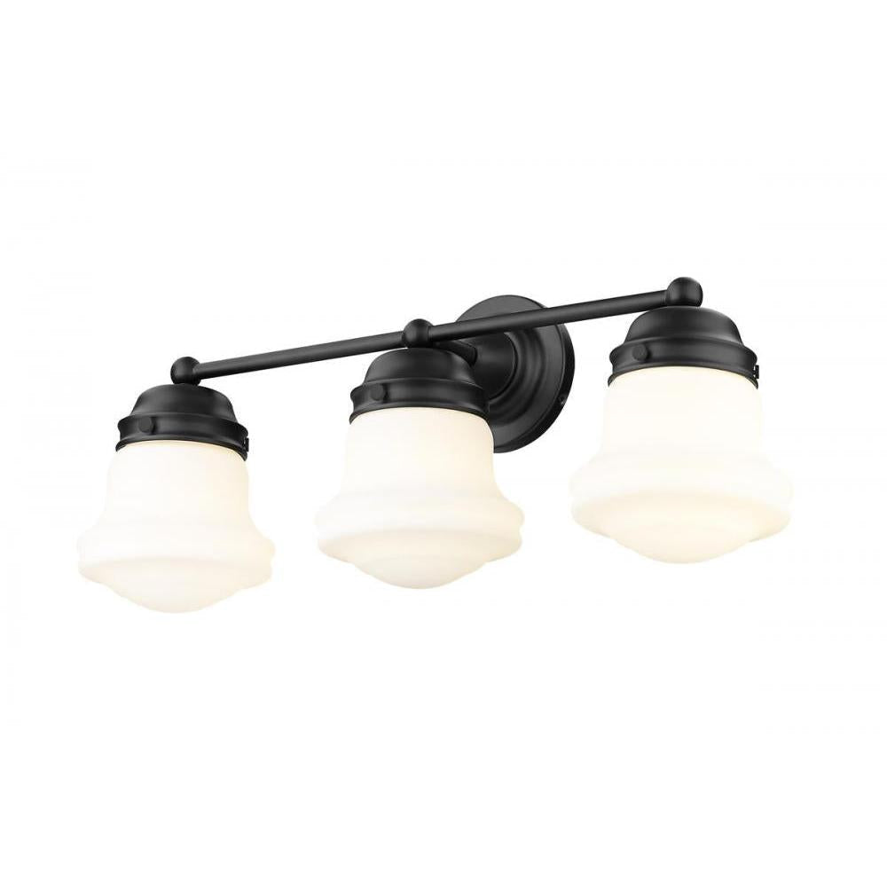 3 Light Vanity-Matte Opal