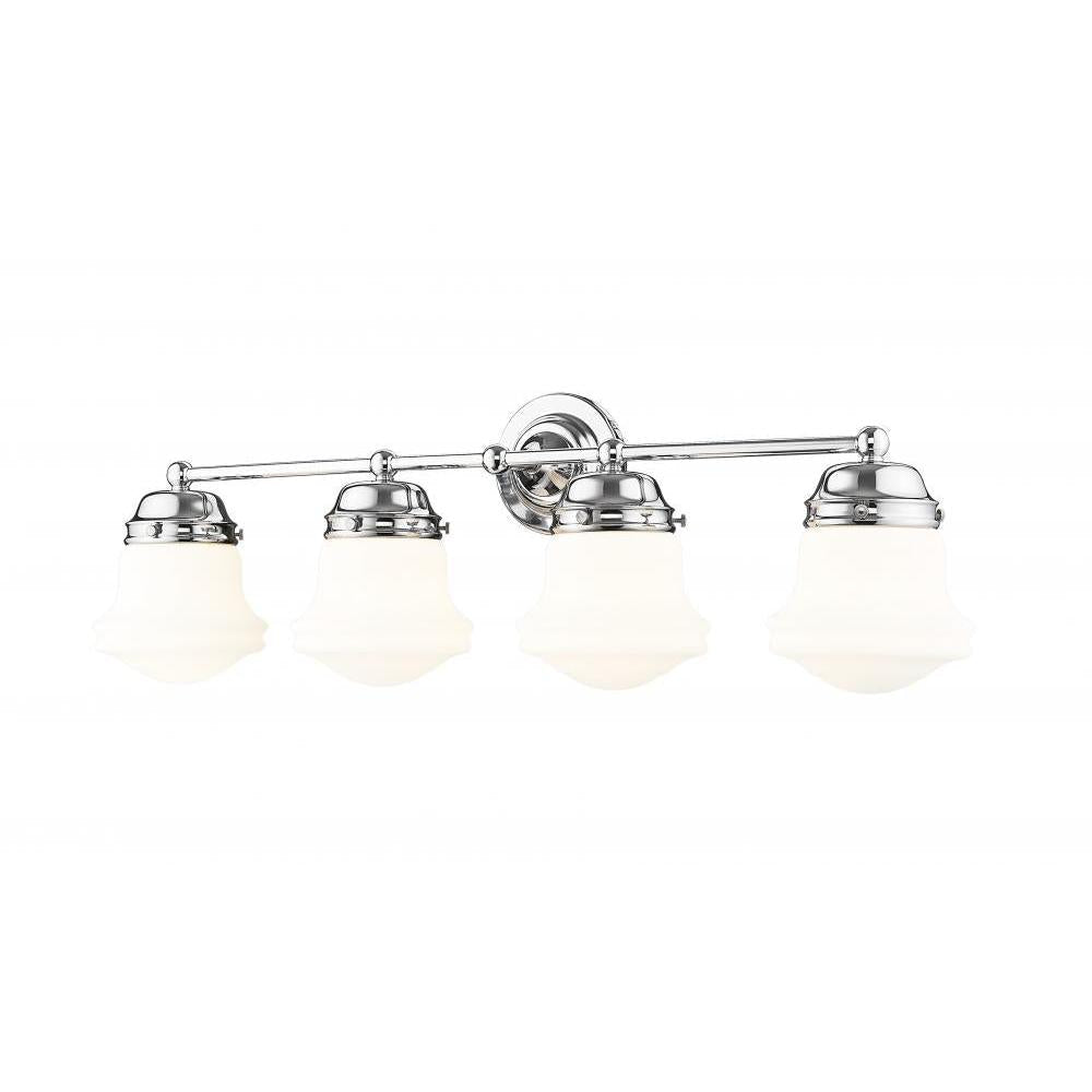 4 Light Vanity-Matte Opal