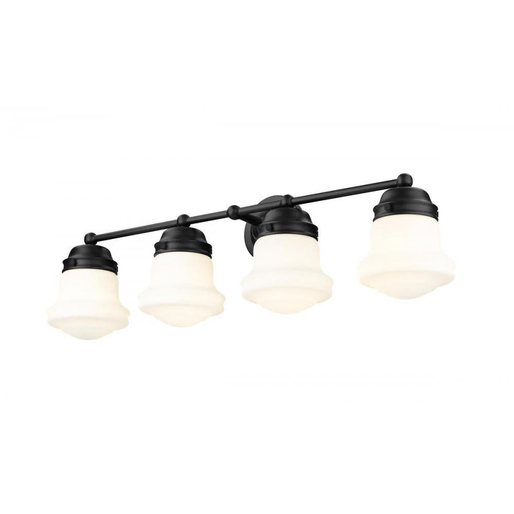 4 Light Vanity-Matte Opal