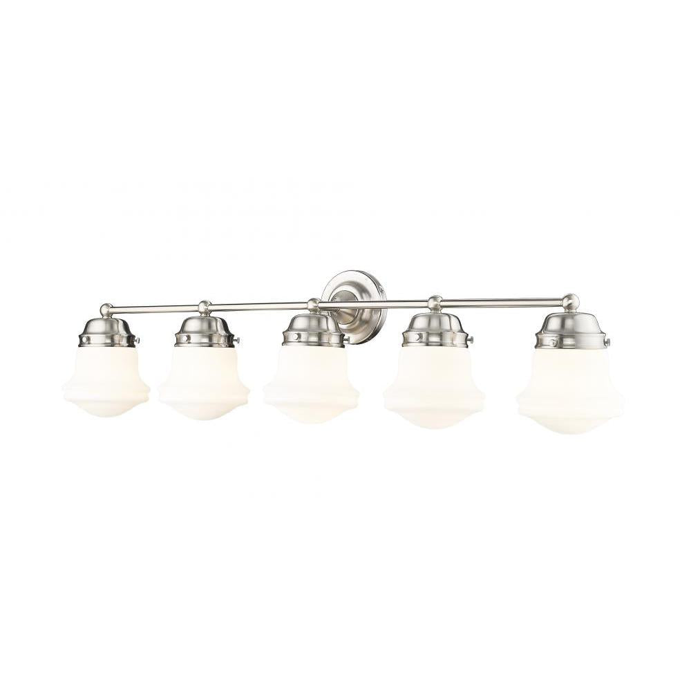 5 Light Vanity-Matte Opal