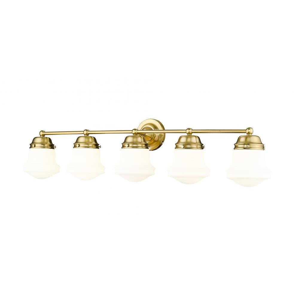 5 Light Vanity-Matte Opal
