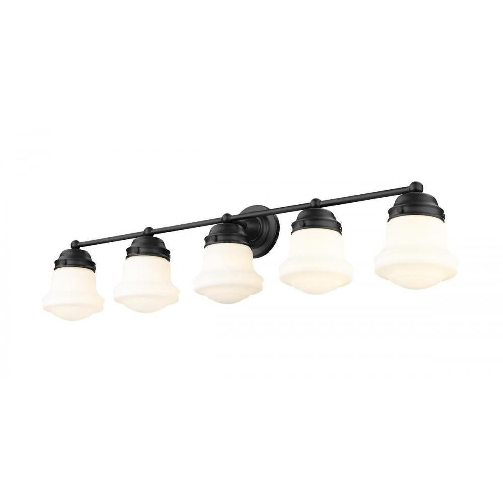 5 Light Vanity-Matte Opal