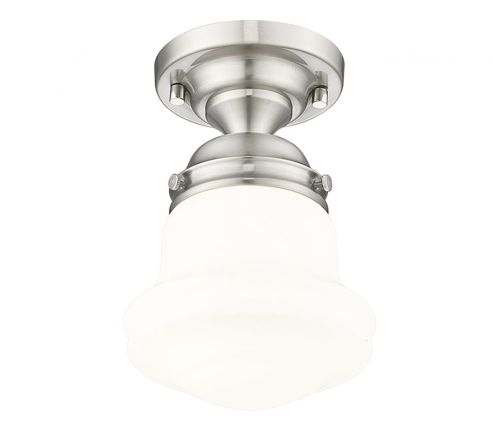 Z-Lite Lighting 735F1-BN Flush Mount - Nickel