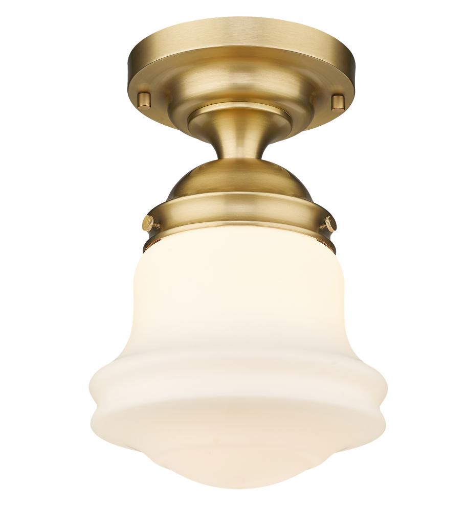 Z-Lite Lighting 735F10-HBR Flush Mount Americana - Brass