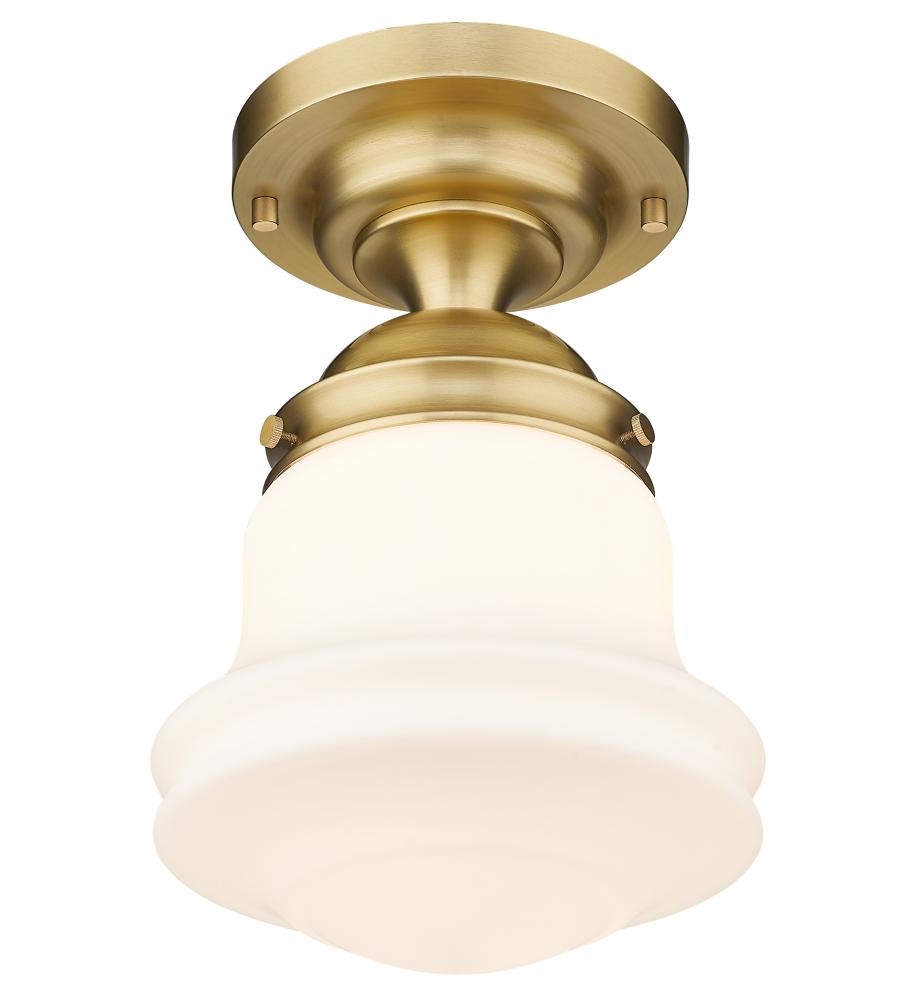 Z-Lite Lighting 735F10-HBR Flush Mount Americana - Brass