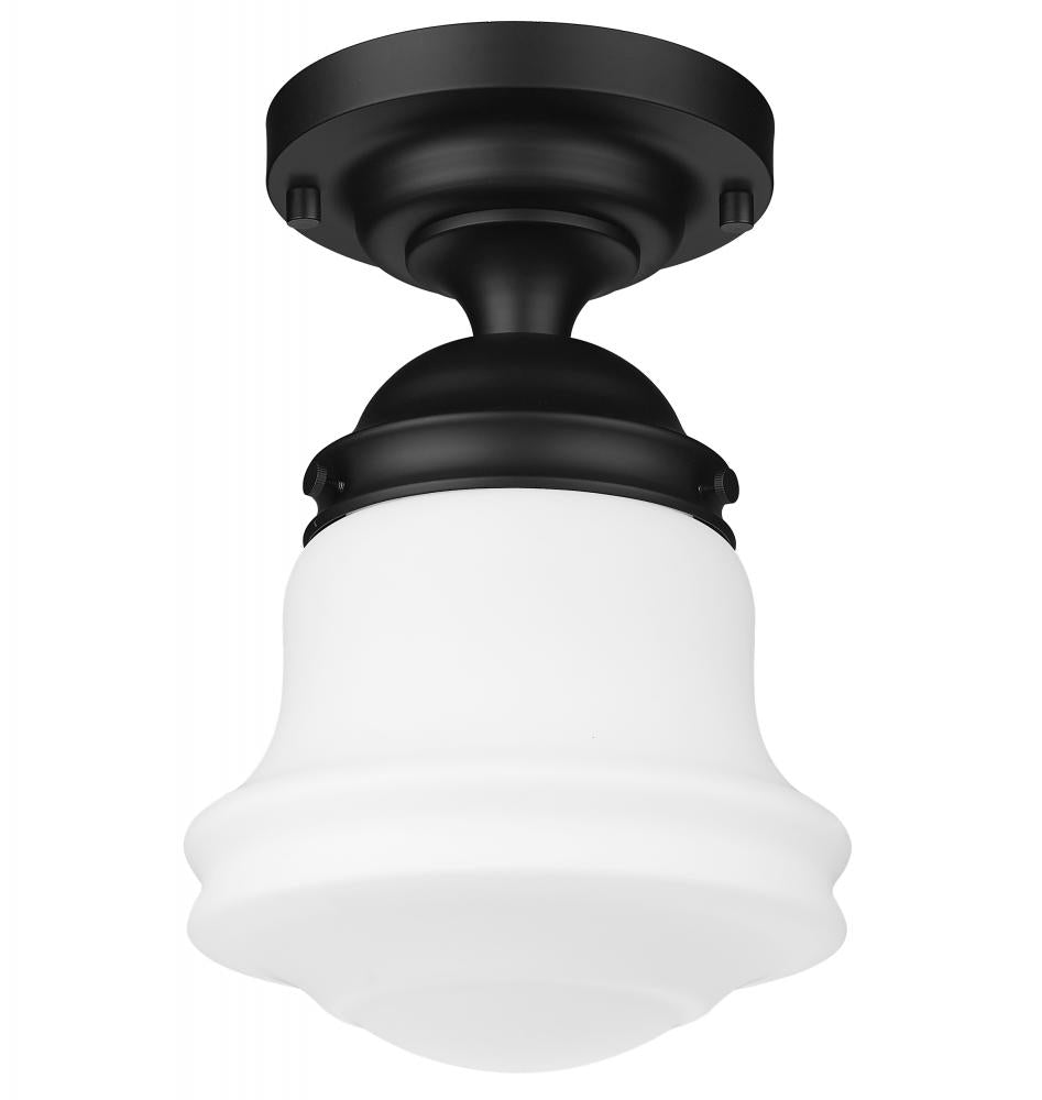 Z-Lite Lighting 735F10-MB Flush Mount Americana - Black