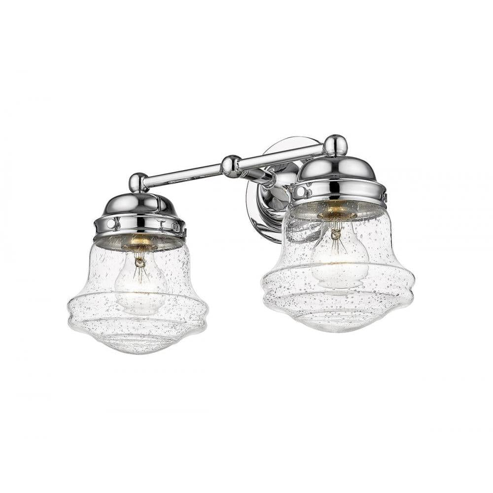 2 Light Vanity-Clear Seedy