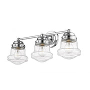 3 Light Vanity-Clear Seedy
