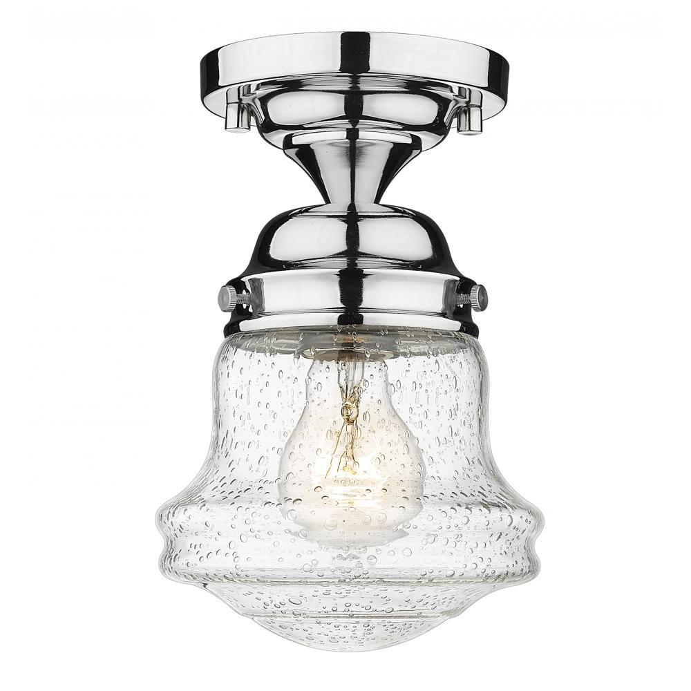 1 Light Flush Mount Light-Clear Seedy