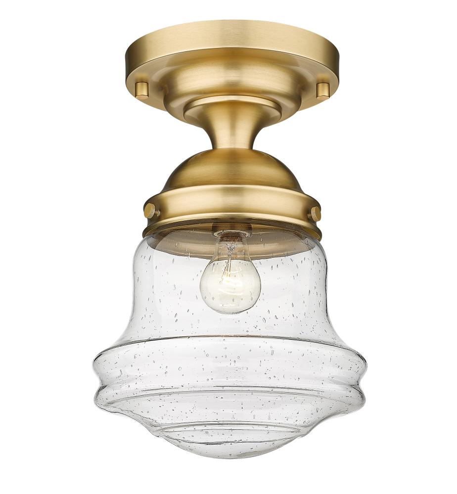 Z-Lite Lighting 736F10-HBR Flush Mount Americana - Brass